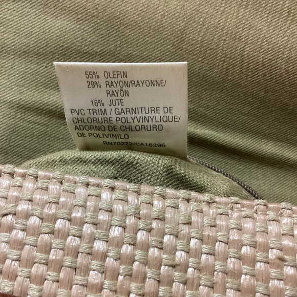 Liz Claiborne Tan Woven Jute Crossbody Ladies Shoulder Bag - Picture 10 of 16